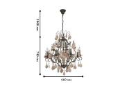 Люстра подвесная Albero Country