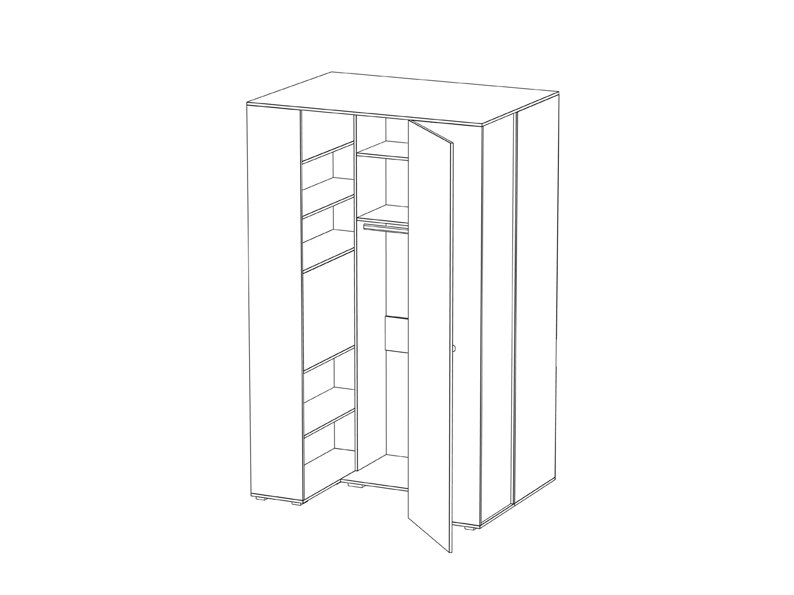 Шкаф-гардероб Play 340487  - фото 3