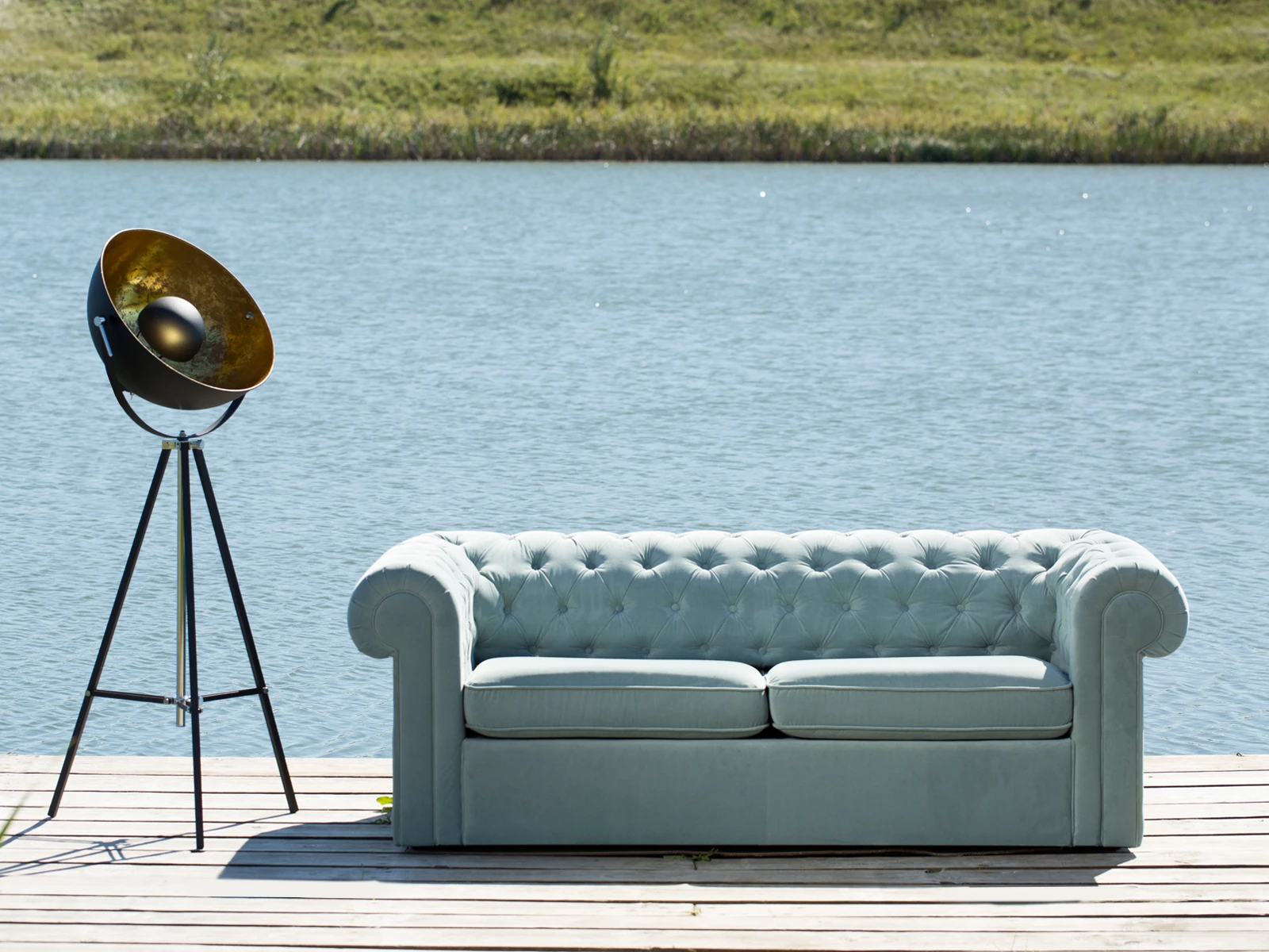 Диван Chesterfield с механизмом трансформации 329508  - фото 5