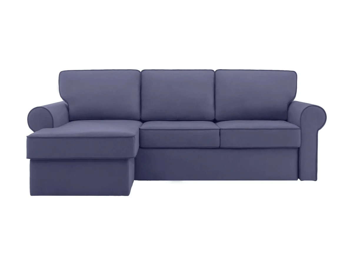 С оттоманкой синие диваны - купить с оттоманкой диван синего цвета вМоскве, цена в каталоге интернет-магазина