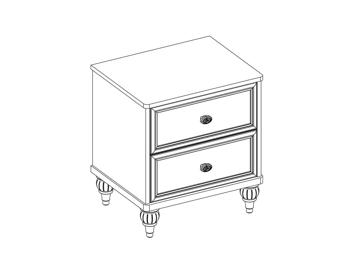 Прикроватная тумба ST Romantic 770483  - фото 3