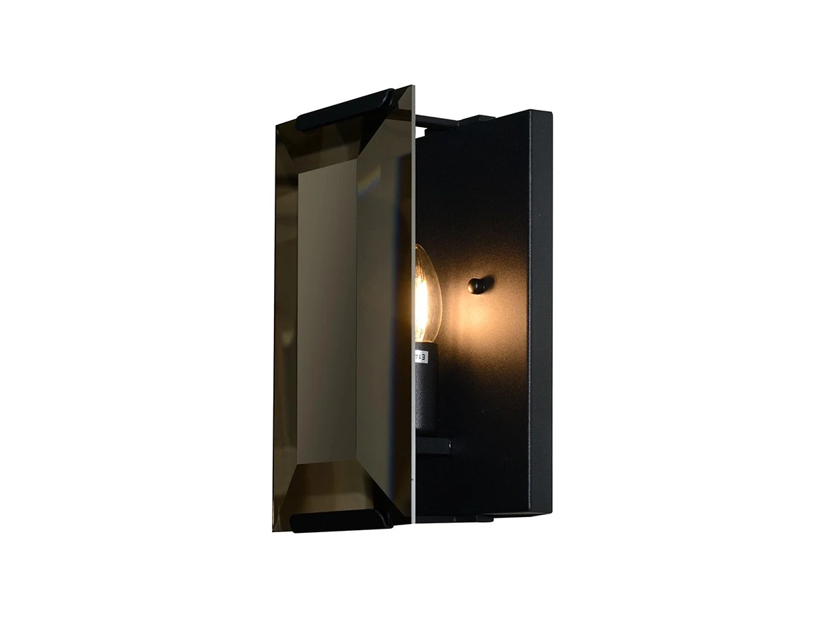 Настенный светильник iLamp Panorama 10090/1W Черный 773761  - фото 1