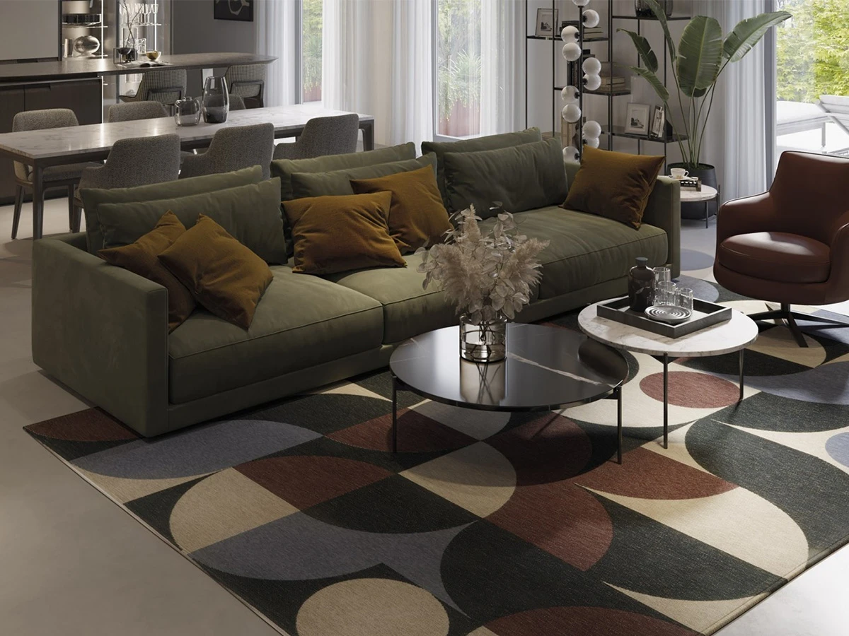 Ковер DECO blue copper 811729  - фото 3